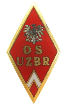 ODZNAKA OFICERSKA SZKOŁA UZBROJENIA wz.1952