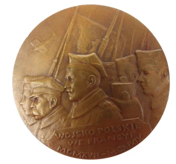 MEDAL JÓZEF HALLER - WOJSKO POLSKIE WE FRANCJI 