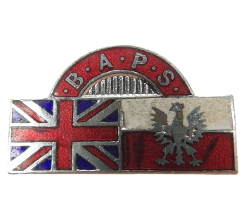 OZNAKA TOWARZYSTWA ANGLO-POLSKIEGO BRADFORD