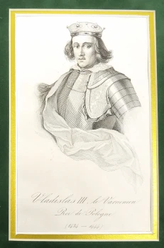 Władysław III Warneńczyk RYCINA