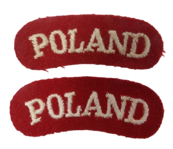 OZNAKI MUNDUROWE POLAND  
