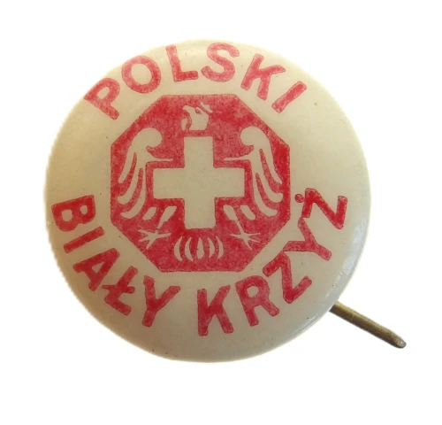 POLSKI BIAŁY KRZYŻ - OZNAKA