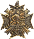 KRZYŻ ZASŁUGI ARMII POLSKIEJ Z AMERYKI 1916-1918