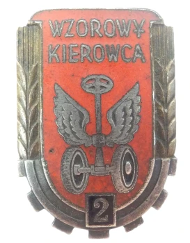 ODZNAKA WZOROWY KIEROWCA 