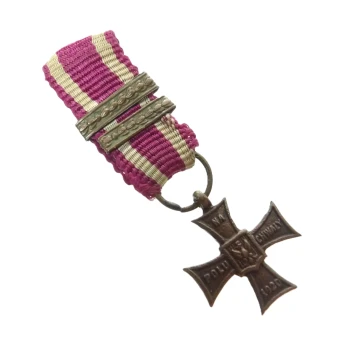 KRZYŻ WALECZNYCH 1920 MINIATURKA  