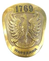 ODZNAKA STRAŻY MIEJSKIEJ WARSZAWA (