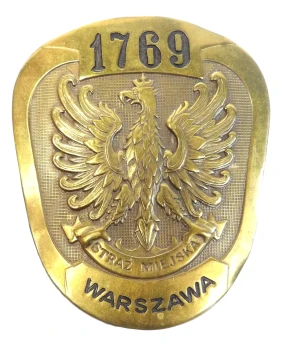 ODZNAKA STRAŻY MIEJSKIEJ WARSZAWA