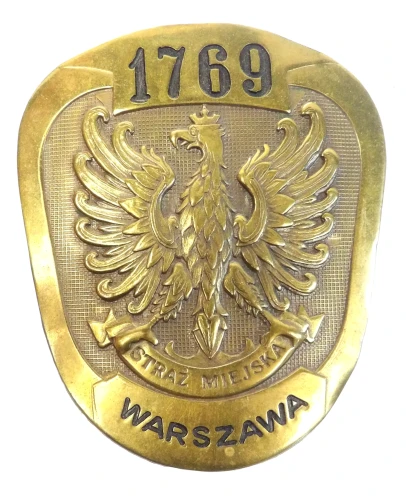 ODZNAKA STRAŻY MIEJSKIEJ WARSZAWA (