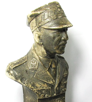 Gen. Sikorski Popiersie na postumencie
