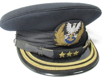 Czapka oficera Marynarki Wojennej