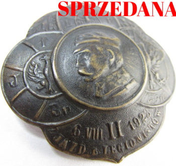 ODZNAKA ZJAZDOWA LEGIONISTÓW JP 1923