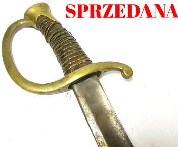 SZABLA TABOROWA MODEL 1829 