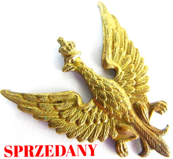 ORZEŁ Z PATKI OFICERA DYPLOMOWANEGO PSZ/ZACH