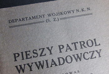 LEGIONY 1914 PATROL WYWIADOWCZY REGULAMIN
